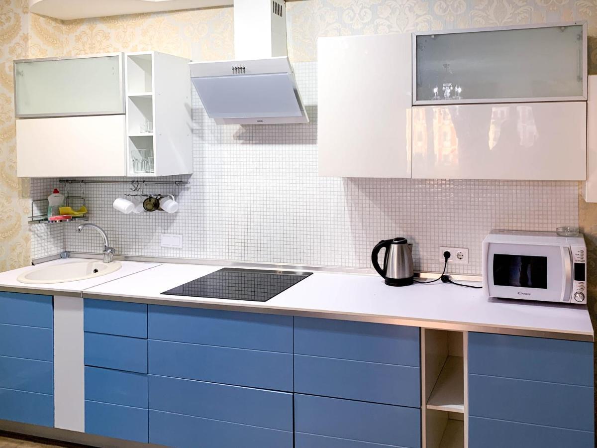 Appartement Grunvald Lux à Kiev Extérieur photo