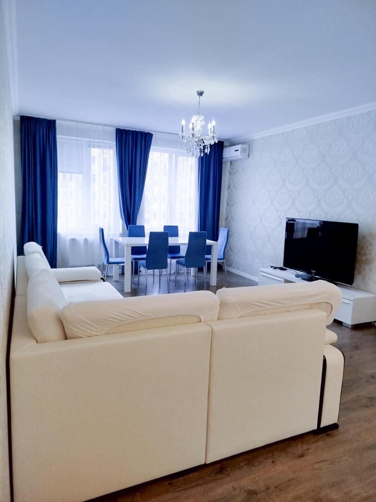 Appartement Grunvald Lux à Kiev Extérieur photo