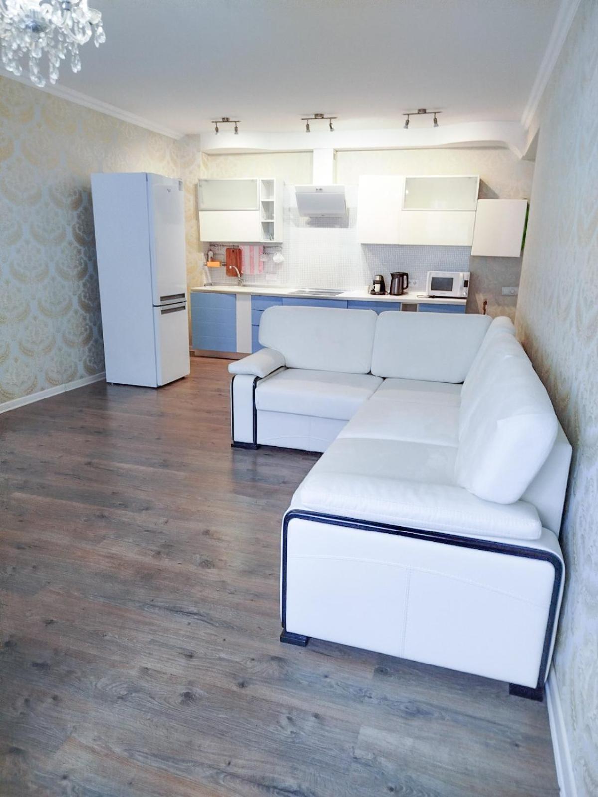 Appartement Grunvald Lux à Kiev Extérieur photo